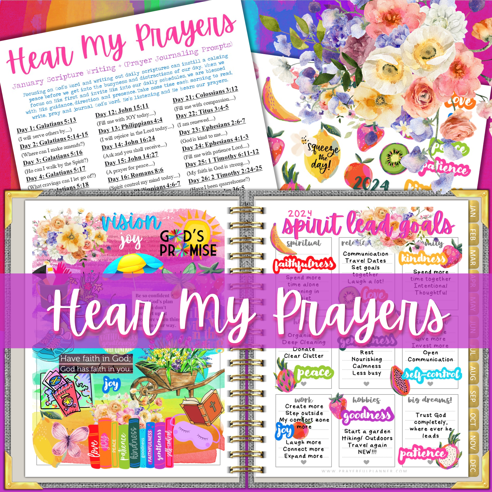 Peace in the Storm - Printable Bible Journaling and Planner