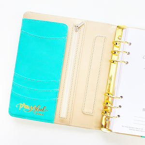 A5 Prayerful Planner - "UNDATED" Mint Binder