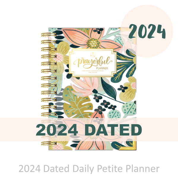 2024 Dated Planner Inserts | Daily | Cloth & Paper