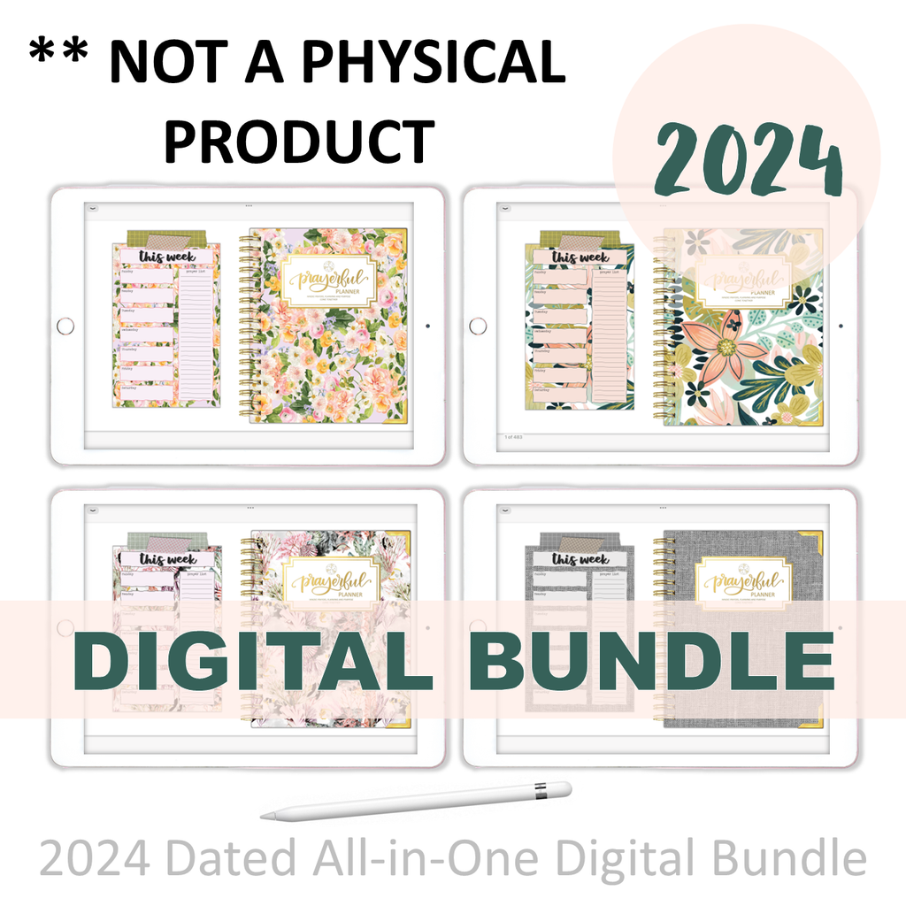 2024 Digital Planner Bundle — Joyfully Paperless