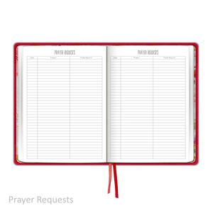 2025 "Weekly" Soft Cover RED - Prayerful Planner Dated