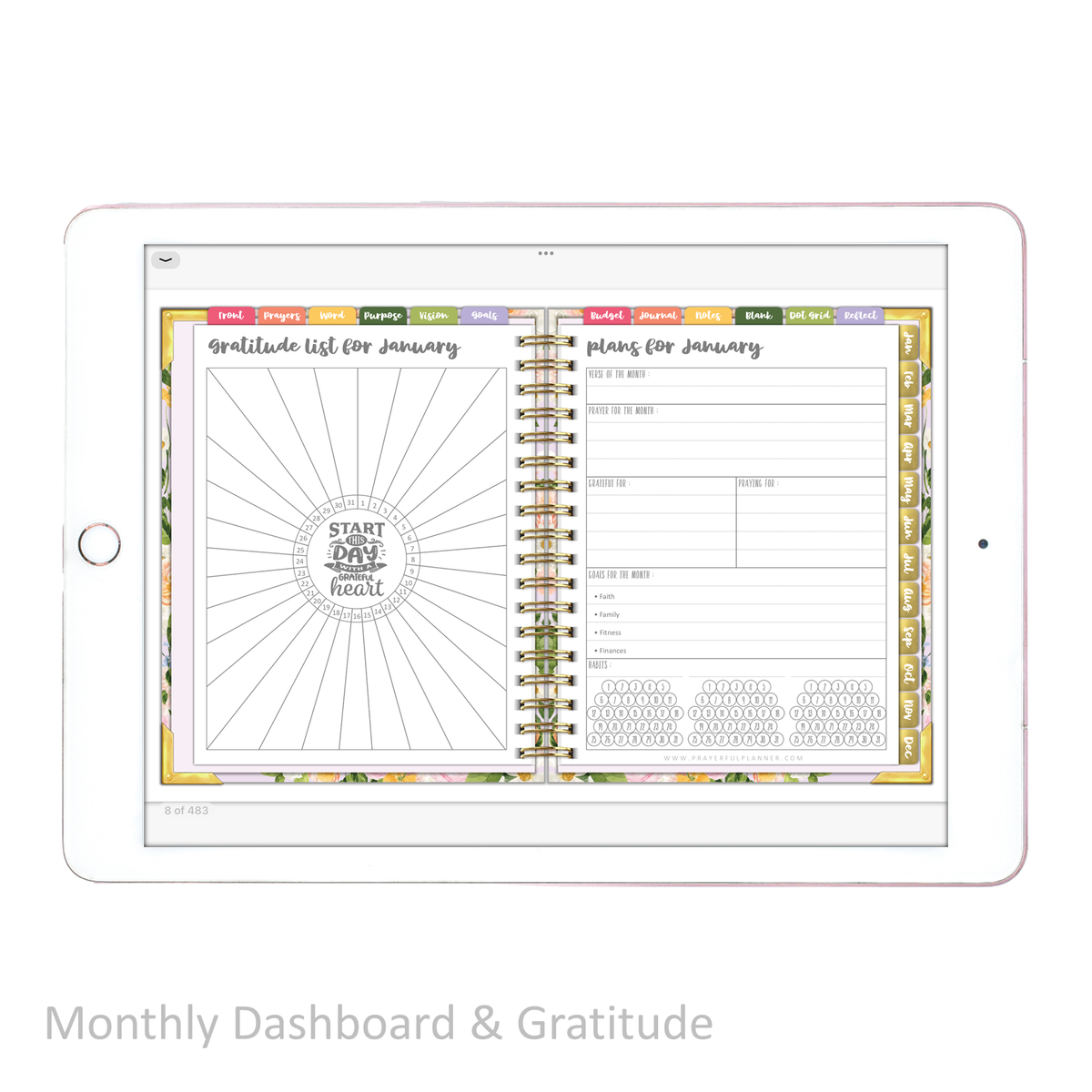 PRINTABLE 2024 Dated Planner - Petite Size