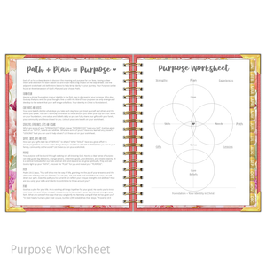 2025 "Weekly" RED LINEN - Prayerful Planner Dated