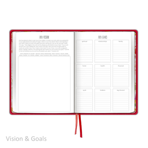 2025 "Weekly" Soft Cover RED - Prayerful Planner Dated