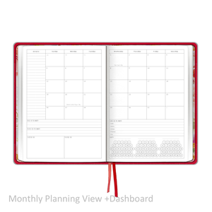 2025 "Weekly" Soft Cover RED - Prayerful Planner Dated